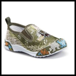 Papos Slip On Robot Sneakers, Sz 3.5